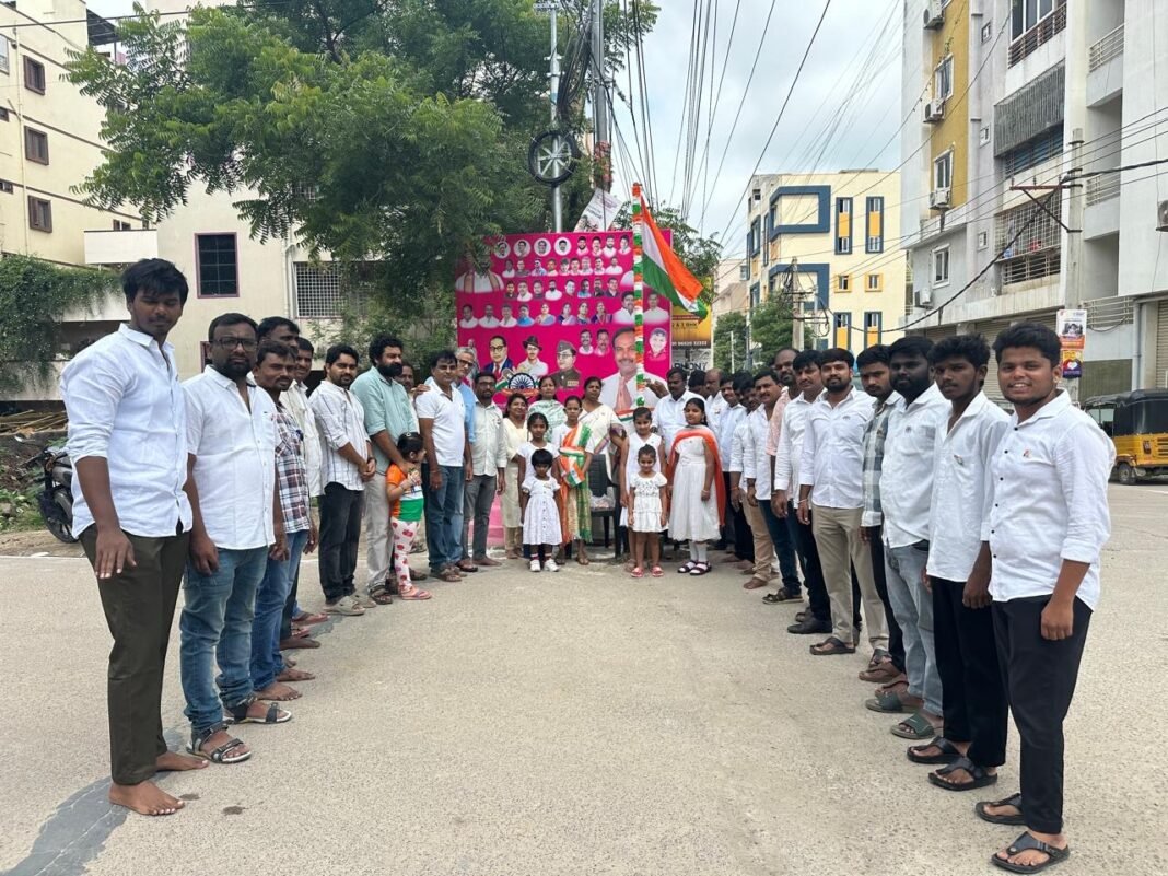 దేశభక్తి స్ఫూర్తితో 80వ స్వాతంత్ర్య దినోత్సవ వేడుకలు నిజాంపేట్ సర్కిల్లో ఘనంగా జెండా వందన కార్యక్రమాలు