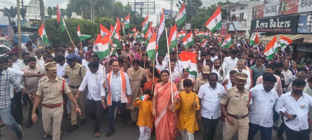 మహబూబ్నగర్లో ఘనంగా తిరంగ ర్యాలీ – దేశభక్తి నినాదాలతో మార్మోగిన పట్టణం