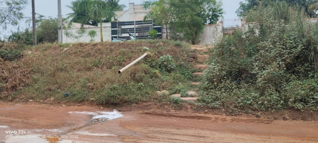 పంచాయతీ అధికారులు దృష్టి సారించి చర్యలు తీసుకోవాలని ప్రజల డిమాండ్