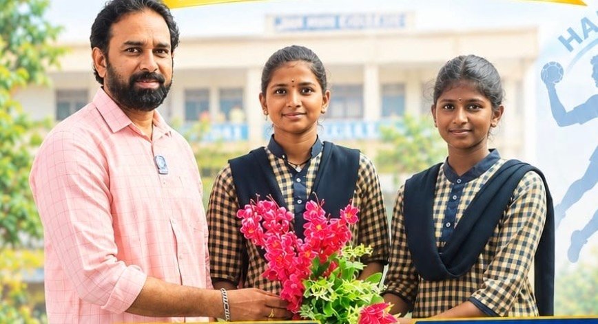 రాష్ట్ర స్థాయి పోటీలకు ఎన్నికైన శ్రీ ప్రగతి జూనియర్ కళాశాల విద్యార్ధినులు
