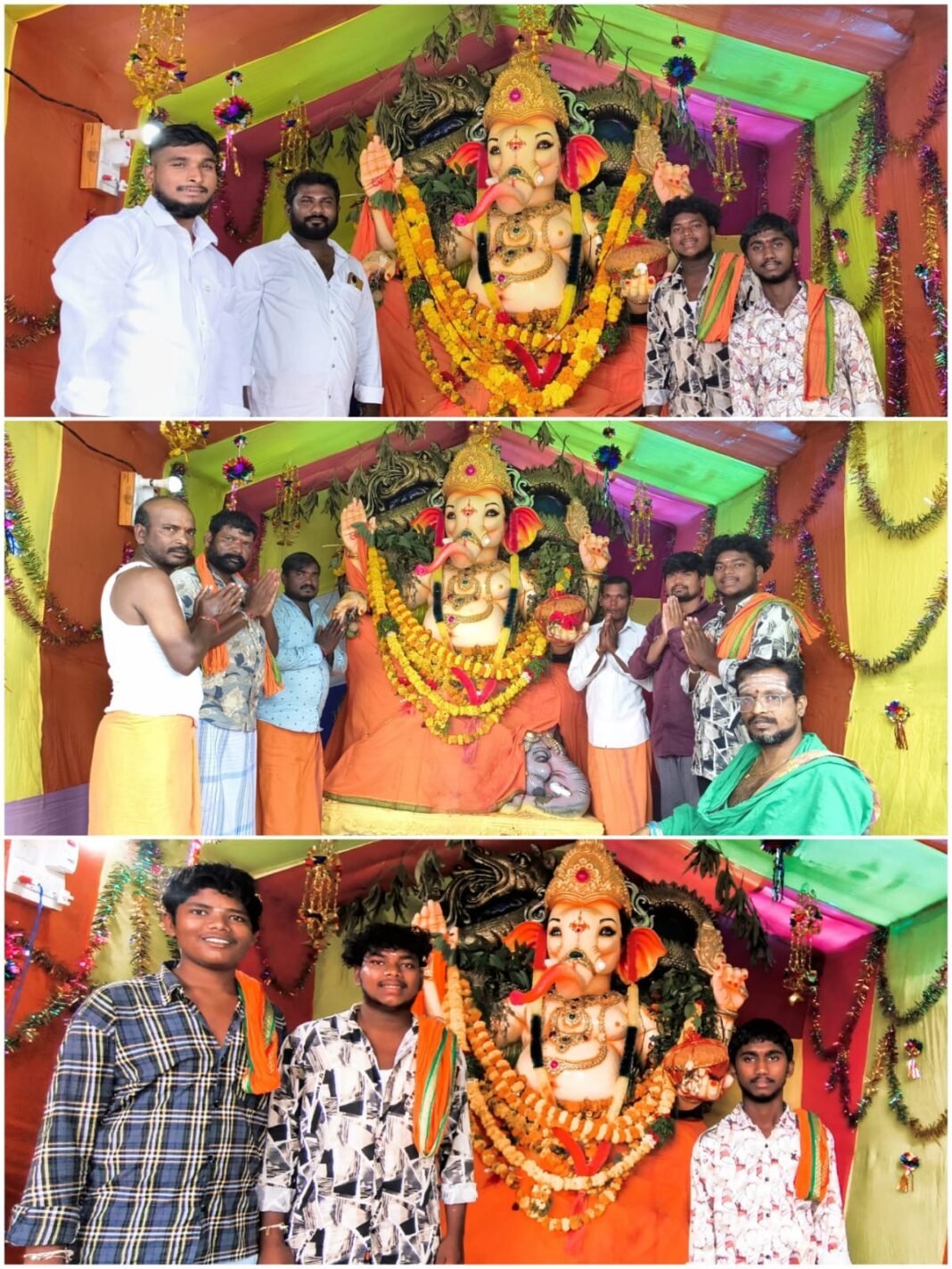 ఘనంగా వినాయకుడికి ప్రత్యేక పూజలు