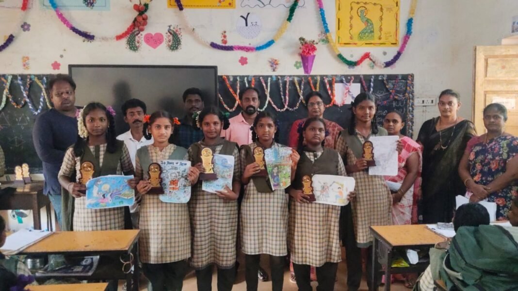 మోదీ సేవా స్ఫూర్తితో విద్యార్థుల ప్రతిభకు గునుపూడి హరిబాబు ప్రోత్సాహం